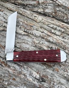 GEC ** TIDIOUTE 153115 RUST RED BONE BOYS KNIFE KNIVES GEC ** TIDIOUTE 153115 RUST RED BONE BOYS KNIFE KNIVES