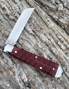 GEC ** TIDIOUTE 153115 RUST RED BONE BOYS KNIFE KNIVES GEC ** TIDIOUTE 153115 RUST RED BONE BOYS KNIFE KNIVES