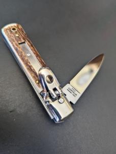 NIB AGA CAMPOLIN 6"-15CM SLIMLINE IN EUROPEAN STAG NIB AGA CAMPOLIN 6"-15CM SLIMLINE IN EUROPEAN STAG