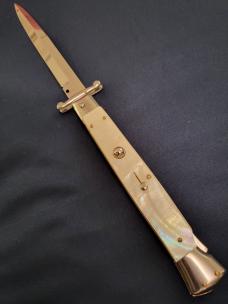 *NOS* BLEM 11"(28cm) Frank Beltrame MOTHER OF PEARL Italian SWINGUARD