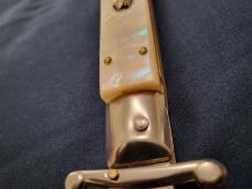*NOS* BLEM 11"(28cm) Frank Beltrame MOTHER OF PEARL Italian SWINGUARD *NOS* BLEM 11"(28cm) Frank Beltrame MOTHER OF PEARL Italian SWINGUARD