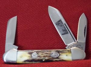 MINT CRIPPLE CREEK USA BUFFALO TRIBE GEN. STAG GUNBOAT CANOE c1984 (CHECK OR MONEY ORDER)