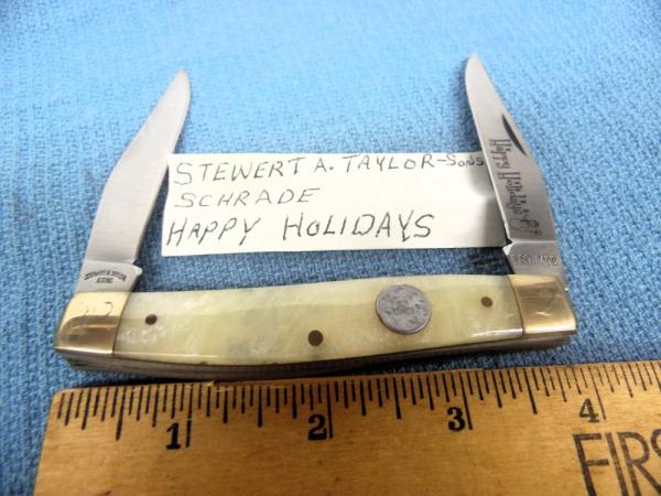 SCHRADE 2011 HAPPY HOLIDAYS MUSKRAT FROM STORAGE UNUSED STEWERT TAYLOR & SONS