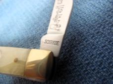 SCHRADE 2011 HAPPY HOLIDAYS MUSKRAT FROM STORAGE UNUSED STEWERT TAYLOR & SONS