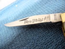 SCHRADE 2011 HAPPY HOLIDAYS MUSKRAT FROM STORAGE UNUSED STEWERT TAYLOR & SONS