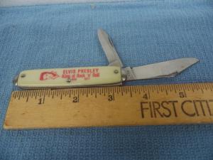  FROM STORAGE USA ELVIS AD JACK KNIFE A LITTLE CARBON ON BLADE