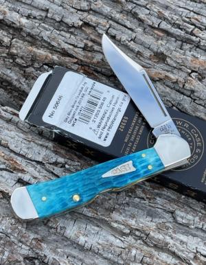 CASE XX 2024 ** CRANDALL JIG BONE ARROW SHIELD SKY BLUE LARGE COPPERLOCK 