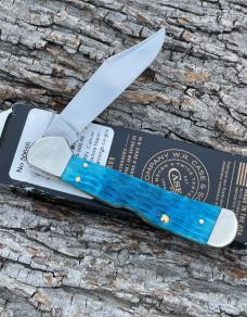 CASE XX 2024 ** CRANDALL JIG BONE ARROW SHIELD SKY BLUE LARGE COPPERLOCK 