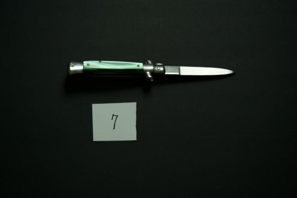 EYE BRAND Carl Schlieper rare green and goldish handles