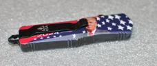 OTF Trump 2024 Red White Blue Handles Pocket Clip Glass Breaker 4" Closed Dagger Blade Well Made OTF Trump 2024 Red White Blue Handles Pocket Clip Glass Breaker 4" Closed Dagger Blade Well Made