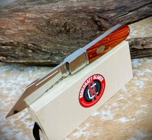 NIB RoseCraft Blades Loosahatchie Jack Red Sandalwood RCT010-RW D2 Clip Point