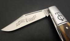 RARE 1/28 GEC 15 Toms Choice TC Sawyer Barlow Antique Amber Sawcut Bone SFO Charlie Campagna #151213 RARE 1/28 GEC 15 Toms Choice TC Sawyer Barlow Antique Amber Sawcut Bone SFO Charlie Campagna #151213