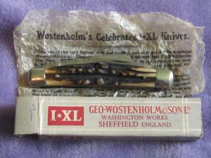 IXL 2 blade Congress knife w/Stag Scales...NIB