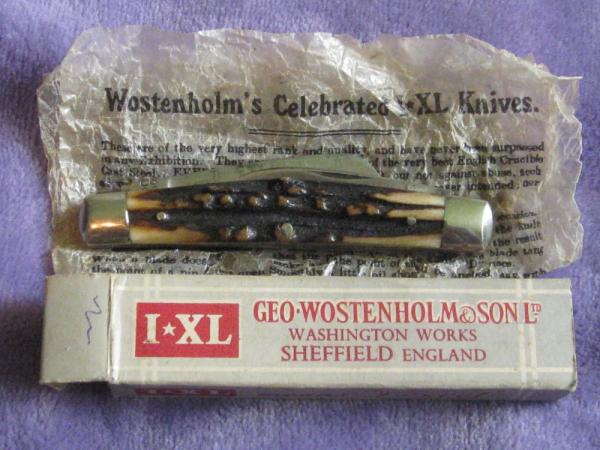 IXL 2 blade Congress knife w/Stag Scales...NIB IXL 2 blade Congress knife w/Stag Scales...NIB
