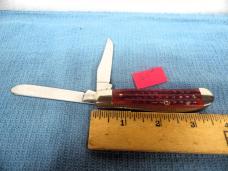FROM STORAGE CASE XX 6207 RED JIGGED BONE 3-1/2" MINI TRAPPER UNUSED FROM STORAGE CASE XX 6207 RED JIGGED BONE 3-1/2" MINI TRAPPER UNUSED