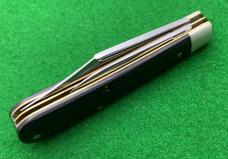 2022 Blade Forums Bunny Knife Number 3 ... 391222 ... Brushed Finish Gabon Ebony. New in the Tube. . 2022 Blade Forums Bunny Knife Number 3 ... 391222 ... Brushed Finish Gabon Ebony. New in the Tube. .