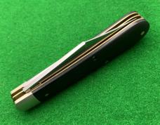 2022 Blade Forums Bunny Knife Number 3 ... 391222 ... Brushed Finish Gabon Ebony. New in the Tube. . 2022 Blade Forums Bunny Knife Number 3 ... 391222 ... Brushed Finish Gabon Ebony. New in the Tube. .