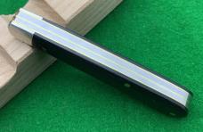 2022 Blade Forums Bunny Knife Number 3 ... 391222 ... Brushed Finish Gabon Ebony. New in the Tube. . 2022 Blade Forums Bunny Knife Number 3 ... 391222 ... Brushed Finish Gabon Ebony. New in the Tube. .