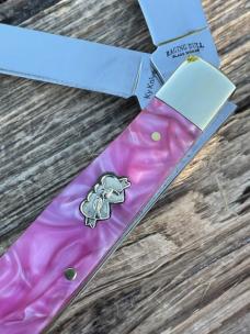 RAGING BULL BRAND ** PINK LOVEBIRDS TRAPPER RAGING BULL BRAND ** PINK LOVEBIRDS TRAPPER