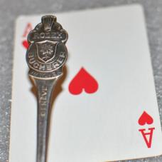 Demi Tasse Spoon 4 1/4" Rolex Bucherer Watches Geneve Switzerland Looks Unused 