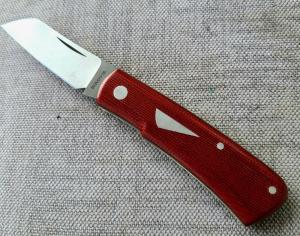 Birdvis Hitchcock..Red Canvas Micarta..Cpm154..Jeweled Spring..box.coa..slip..sticker..DOB 4/22/2022