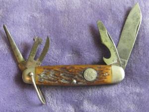 Vintage REMINGTON 4 blade Scout knife RS3333?