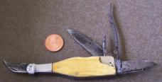 HENRY SEARS & SON 1865 Champagne Bottle knife w/ KORN'S PATENT Cork Puller HENRY SEARS & SON 1865 Champagne Bottle knife w/ KORN'S PATENT Cork Puller