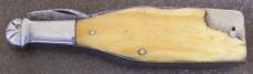 HENRY SEARS & SON 1865 Champagne Bottle knife w/ KORN'S PATENT Cork Puller