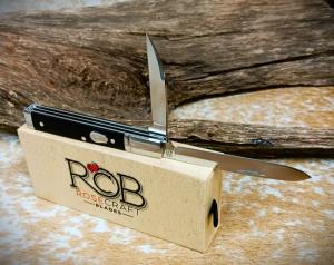 RoseCraft Blades Holston River Surgeon’s Knife RCT004 Black Micarta D2 Wharncliffe & Spear Point