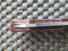 Spyderco Jester with Burgundy Micarta Scales Spyderco Jester with Burgundy Micarta Scales