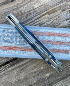 CASE XX ** 2013 DARK BLUE JIGGED BONE MID FOLDING HUNTER CASE XX ** 2013 DARK BLUE JIGGED BONE MID FOLDING HUNTER