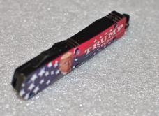 Trump OTF 4" Closed Mint New Dagger Blade Glass Breraker Pocket Clip China Well Made Balistic Pouch Trump OTF 4" Closed Mint New Dagger Blade Glass Breraker Pocket Clip China Well Made Balistic Pouch