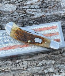 CASE XX ** BROTHERS ANTIQUE JIG BADGE SHIELD SMALL SADDLEHORN CASE XX ** BROTHERS ANTIQUE JIG BADGE SHIELD SMALL SADDLEHORN