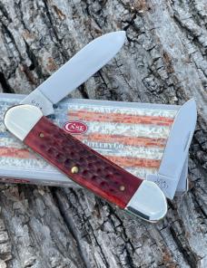 CASE XX ** SFO 2000 XX SHIELD RED JIGGED BONE CANOE CASE XX ** SFO 2000 XX SHIELD RED JIGGED BONE CANOE