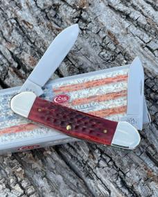 CASE XX ** SFO 2000 XX SHIELD RED JIGGED BONE CANOE CASE XX ** SFO 2000 XX SHIELD RED JIGGED BONE CANOE