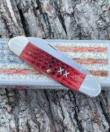 CASE XX ** SFO 2000 XX SHIELD RED JIGGED BONE CANOE CASE XX ** SFO 2000 XX SHIELD RED JIGGED BONE CANOE