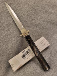 *NIB* AGA Campolin "DOMINUS" 9"(23cm) Brazilian Horn LEVERLOCK Italian AUTO