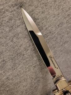 *NIB* AGA Campolin "DOMINUS" 9"(23cm) Brazilian Horn LEVERLOCK Italian AUTO