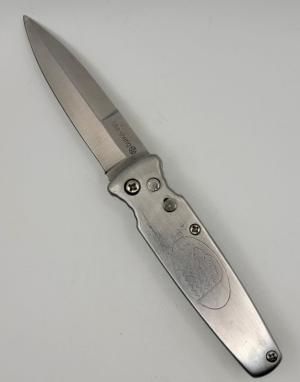 Min Sheng Silver Eagle Auto Knife 