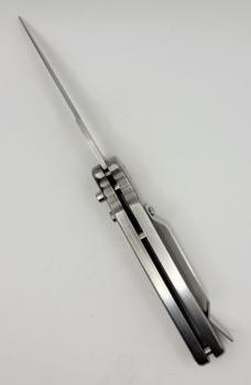 Min Sheng Silver Eagle Auto Knife 