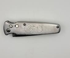 Min Sheng Silver Eagle Auto Knife 