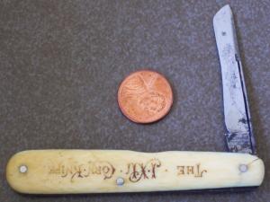 THE I*XL CORN KNIFE Pocket Knife George WOSTENHOLM SHEFFIELD