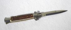 NEW FRANK BELTRAME 9" GENUINE STAG BAYONET BLADE ITALIAN STILETTO NEW FRANK BELTRAME 9" GENUINE STAG BAYONET BLADE ITALIAN STILETTO