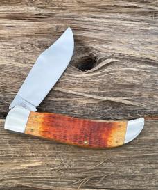 CASE XX *** 2005 ORANGE JIGGED BONE CLASP