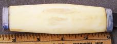 Scandinavian PUUKKO custom hunting knife with Ivory handle & sheath Scandinavian PUUKKO custom hunting knife with Ivory handle & sheath