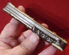 VINTAGE JA HENCKELS LARGE LOCKBACK FOLDING HUNTER GENUINE STAG CHECK OR MONEY ORDER VINTAGE JA HENCKELS LARGE LOCKBACK FOLDING HUNTER GENUINE STAG CHECK OR MONEY ORDER