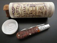 1/39 2014 GEC #152214 TC Sawyer Barlow 2-Blade Chestnut Jigged Bone SFO Charlie Campagna 1/39 2014 GEC #152214 TC Sawyer Barlow 2-Blade Chestnut Jigged Bone SFO Charlie Campagna