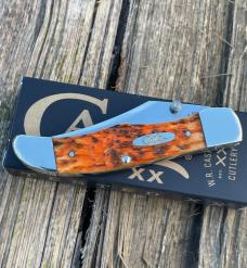 CASE XX *** 2004 AUTUMN JIG BONE MID FOLDING HUNTER CASE XX *** 2004 AUTUMN JIG BONE MID FOLDING HUNTER