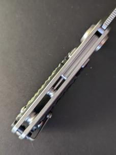 CRKT 4514 HAWK D.O.G. Automatic Conversion Knife (3.5" Bead Blasted Serr)