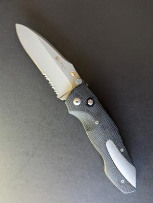CRKT 1121 Elizabeth Anubis Automatic (3.5" bead blast blade)